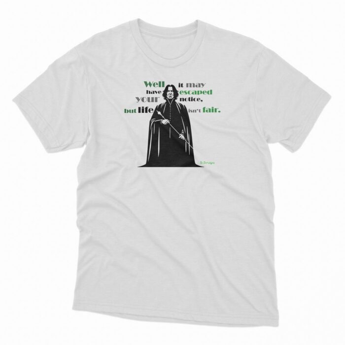 TSH-100118-White Life Isn’t Fair - Image 1