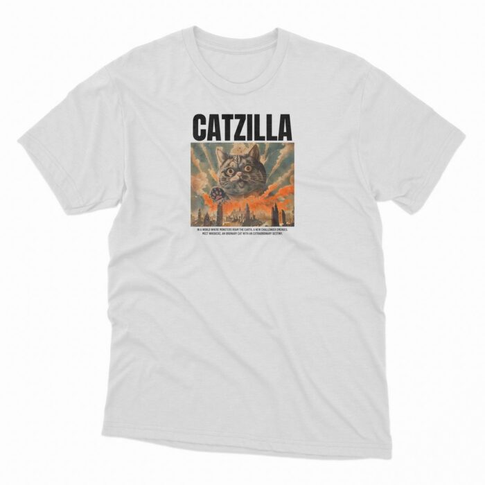TSH-100157-White Catzilla - Image 1