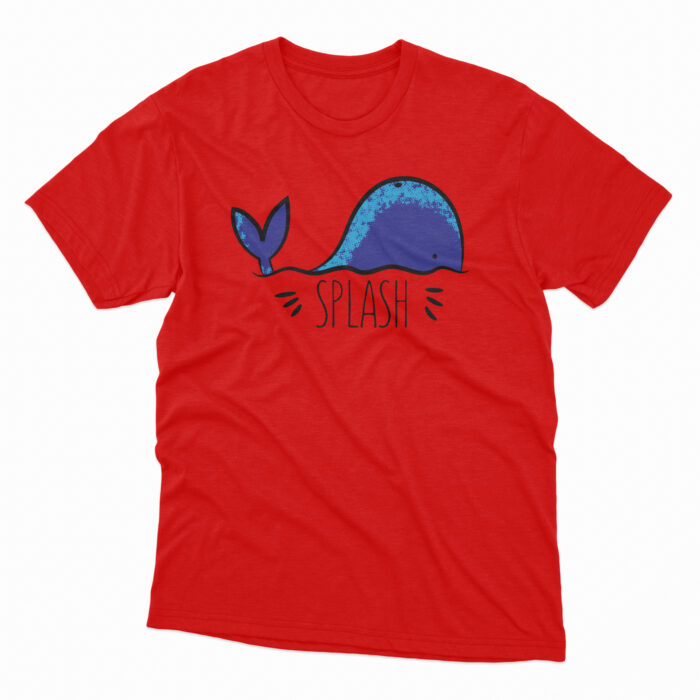 TSH-100223-Red Splash - Image 1